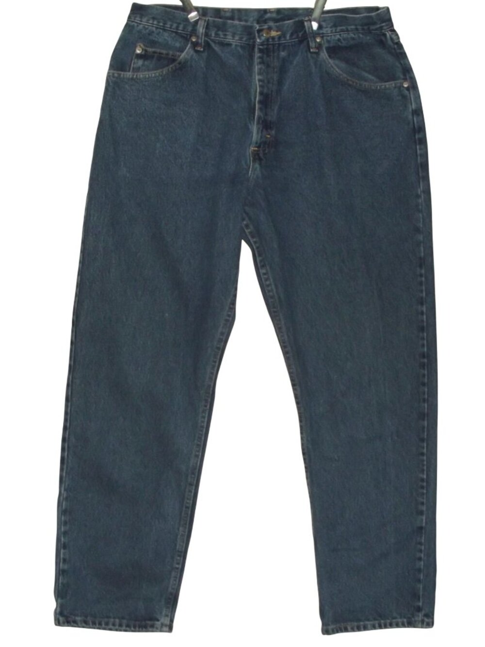 Wrangler Jeans Mens 38 x 32 Relaxed Fit Straight Leg Premium Denim 100% Cotton